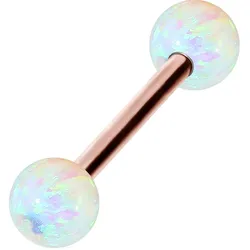 Chirurgenstahl Barbell SYNTHETISCHE OPALE
