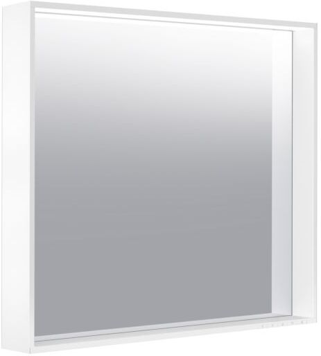 Keuco  X-Line Lichtspiegel 33297142500, Trüffel, 800x700x105mm, mit LED-Beleuchtung