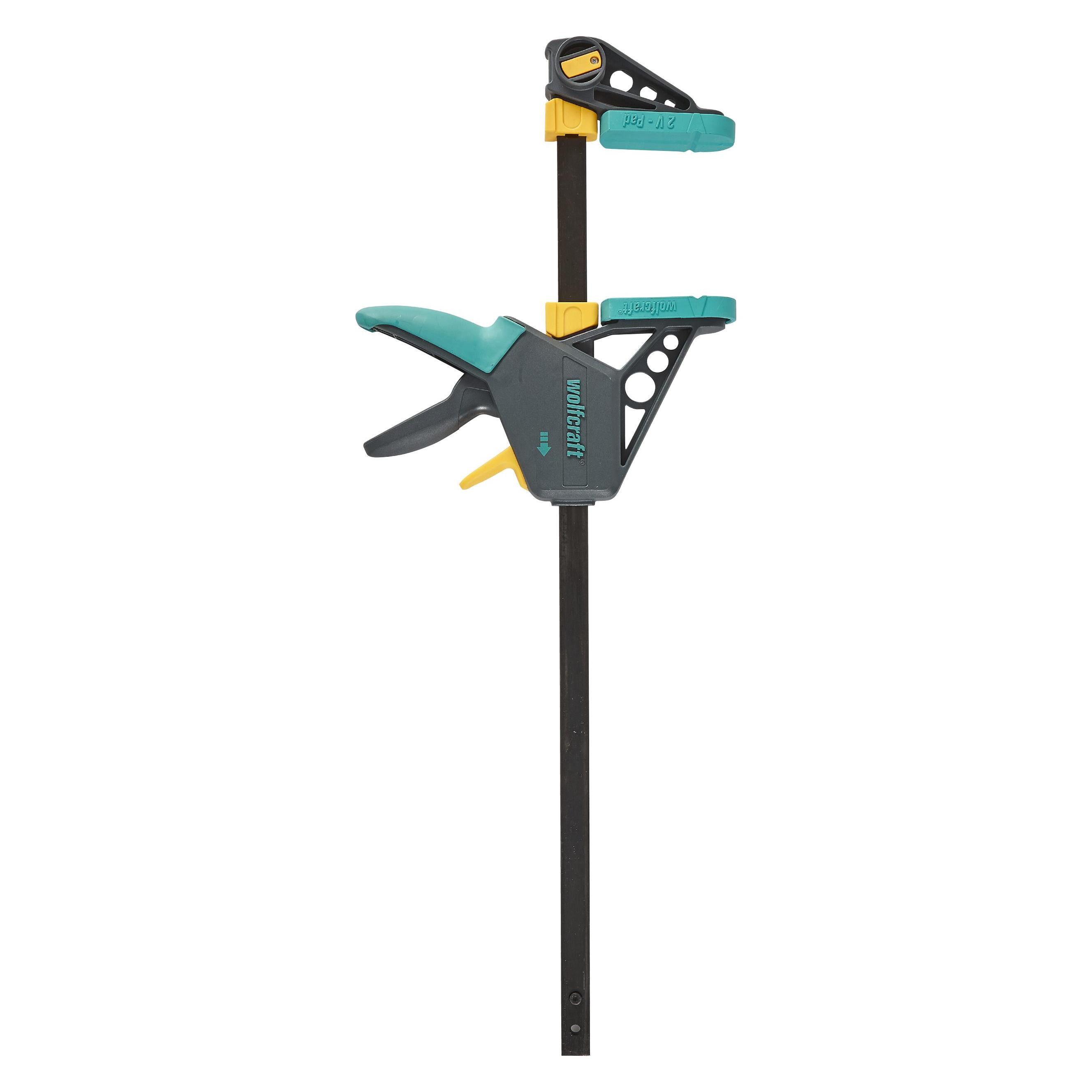 wolfcraft 1 EHZ - Einhandzwinge PRO 100/450mm (450 mm) (3032000)