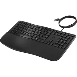 HP 485 Comfort Keyboard, schwarz, USB, BE