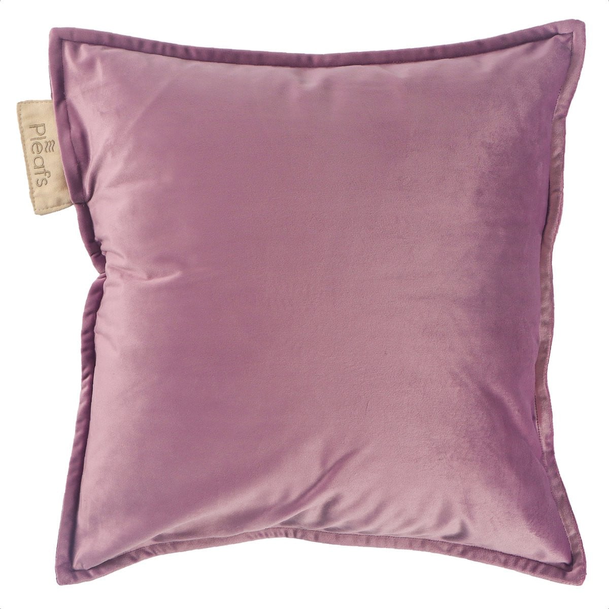 Pleafs Sierkussen Plush Hothouse Orchid 45x45 cm inclusief binnenkussen