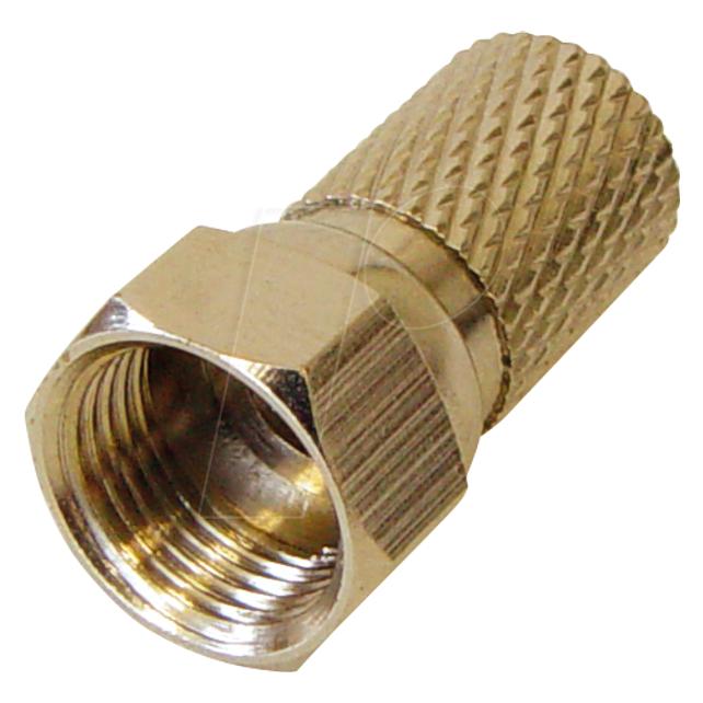 Maxtrack Twist-On F-Stecker (MATR FFL0GL-4012386434672)
