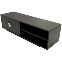 Lowboard  Lotta , schwarz , Maße (cm): B: 139 H: 40,5