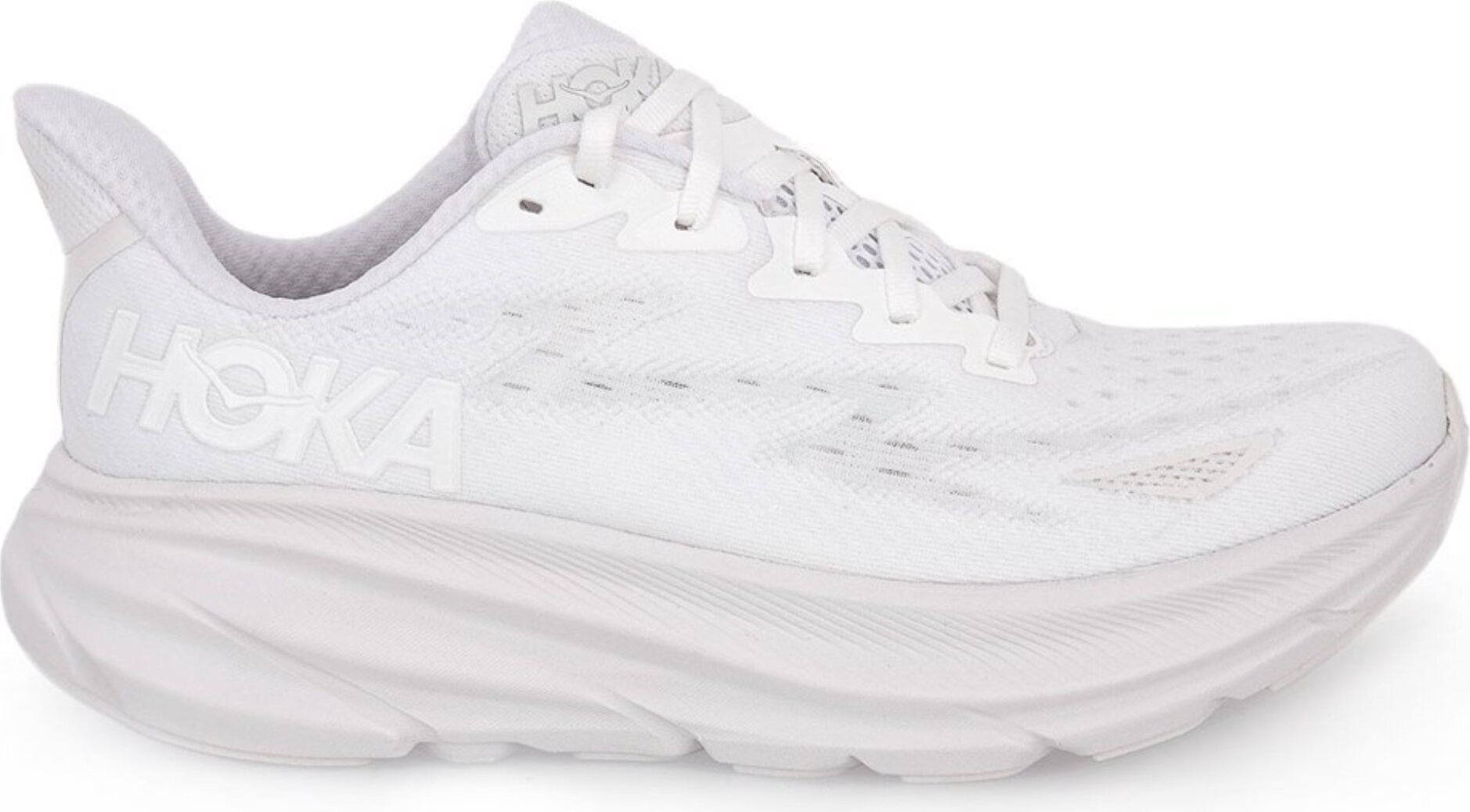 HOKA ONE ONE Hoka Damen Laufschuh CLIFTON 9 WHITE / WHITE 40