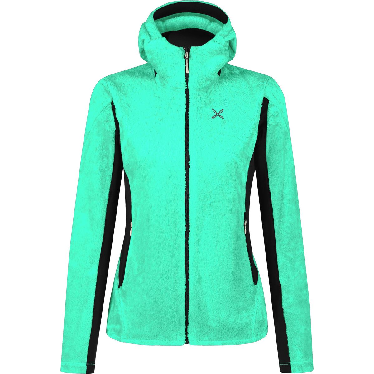 Montura Polar Style Hooded Jacket Woman bright teal (273) XS MJAP09W-PS303-273-XS