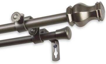 InStyleDesign Loren Double Curtain Rod