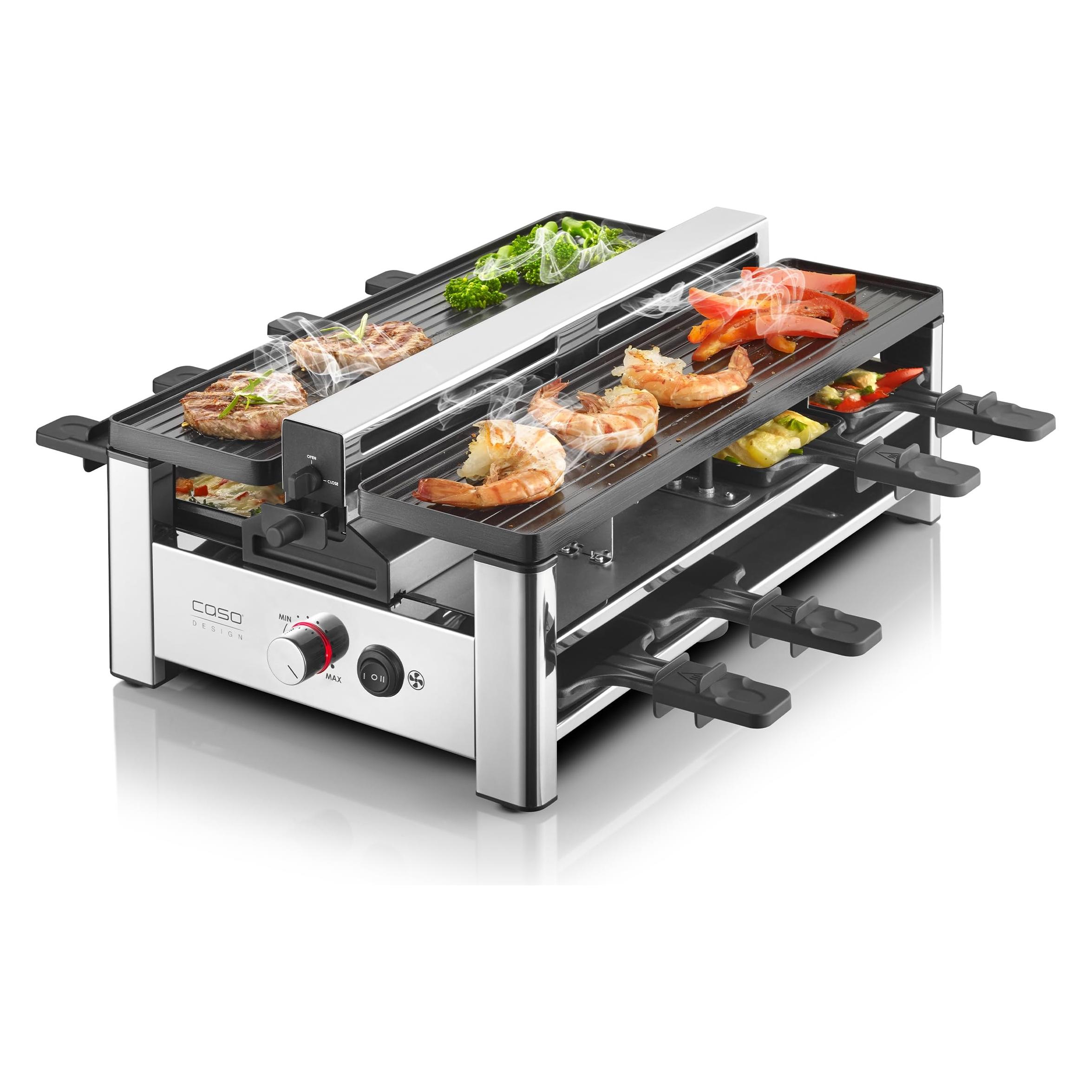 Caso Grill elektryczny DESIGN Raclette Air Clean 2831 - grill raclette (67108158)