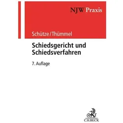 SchiedsgerichtundSchiedsverfahren, Fachbücher von Rolf A. Schütze, Roderich C. Thümmel