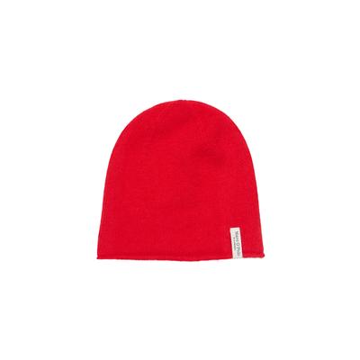 Baseball Cap MARC O'POLO "mit luxuriöser Kaschmirwolle", Damen, bright rot, Wollmischung, gestreift, Caps