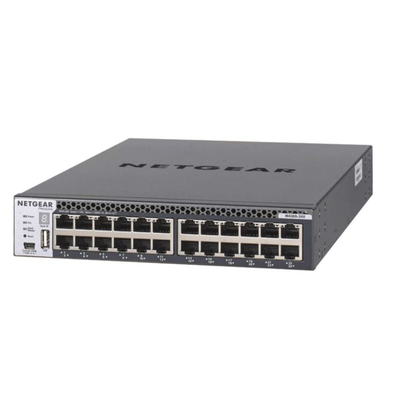 Netgear ProSAFE M4300-24X Stackable Managed Switch