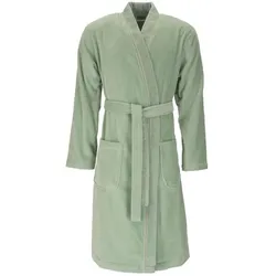Vossen Bademantel Shiny Times S/M Baumwolle Soft Green S / M