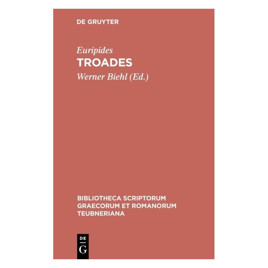 De Gruyter Troades (Griechisch, Hardcover, Euripides) (61578035)