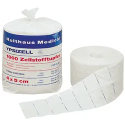 Zellstofftupfer Ypsizell 4x5cm 1000 ST