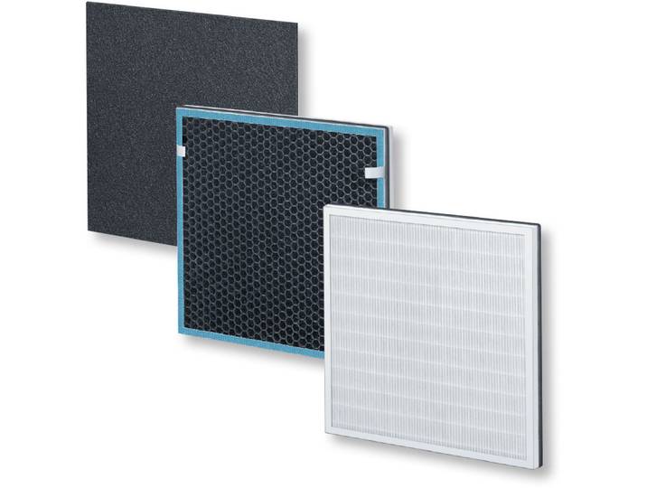 Kombifilter BEURER LR200/210 , grau, 2 Stk., Filterkartuschen, Kombifilter, Nachkaufset