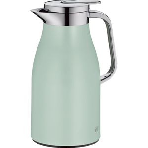 Alfi Thermoskanne Skyline, 1321354100, Edelstahl, mit Tipverschluss, pastel mint, 1 Liter