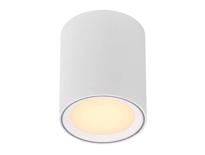 Nordlux LED Deckenleuchte Fallon, dimmbar, weiß / opal, für Wohn- / Esszimmer, Metall, Modern