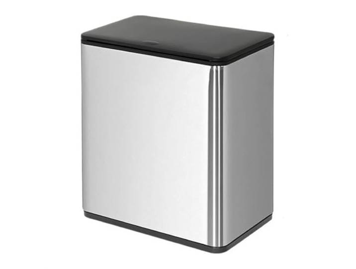 9bbhfJw4R Haushaltsmülleimer Schlanker Badezimmer-Mülleimer(Silver)