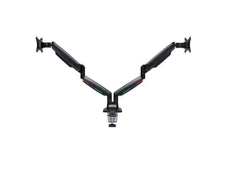 Kensington One-Touch Height Adjustable Dual Monitor Arm - Noir