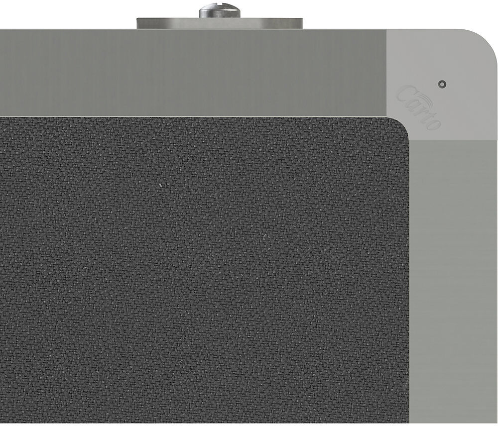 Präsentationswand, faltbar und mobil, HxBxT 1905 x 3640 x 500 mm, anthrazit eurokraft basic