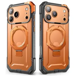 i-Blason Grip Hülle (Apple iPhone 17 Pro), Smartphone Hülle, Orange, Transparent