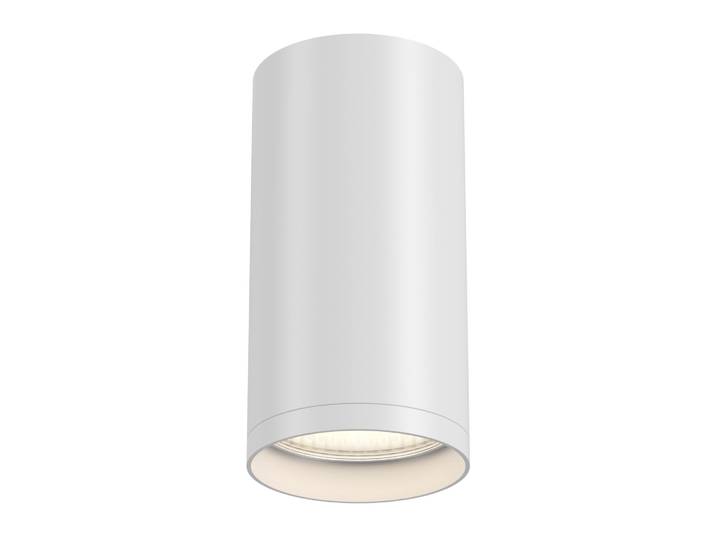 Plafonnier\, montage en saillie\, aluminium\,1 flamme\, blanc