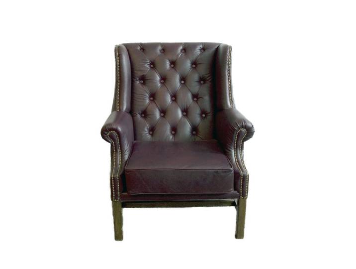 Xlmoebel Ohrensessel Chesterfield Relax Sessel Polster Designer Couch KINGS3 (Einzelsessel), Made in Europa