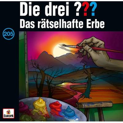 Die drei ??? 205. Das rätselhafte Erbe - , CD, 0190759873922
