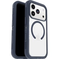 Defender Pro XT, Handyhülle transparent/blau, iPhone 17 Pro, MagSafe