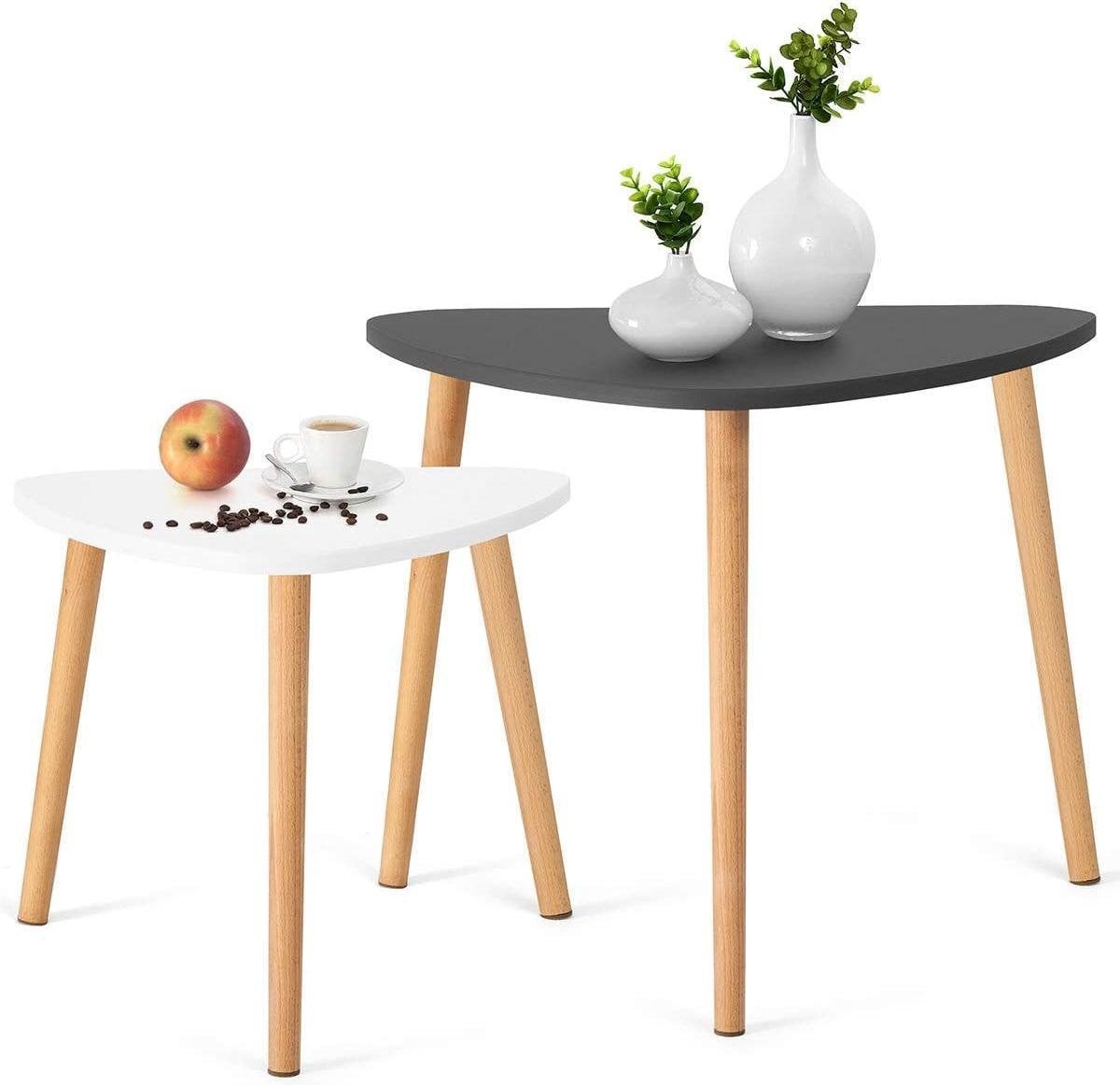 Merkloos Bijzettafelset met Nested Tops