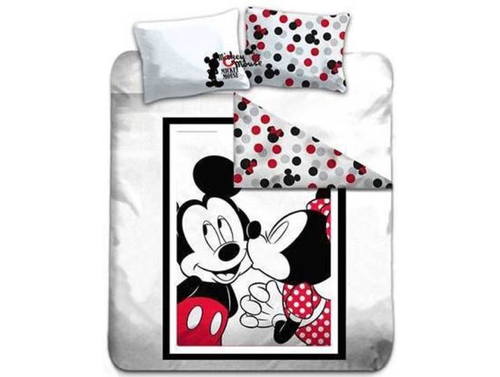 Disney Minnie Mouse Dekbedovertrek Kiss - Katoen