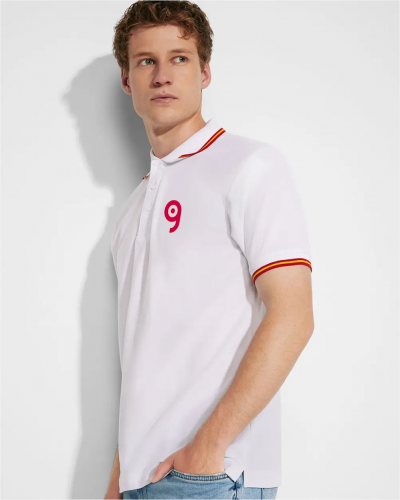 Polo Nation uomo manica corta Personalizzate o neutre Roly