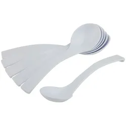 APS 88627 Feinkostlöffel, 6er Set  Ø 6 cm, Länge: 23 cm