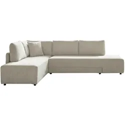SCHLAFSOFA SADIRA Cremeweiß Cord