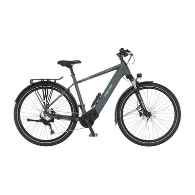 E-Bike FISCHER FAHRRAD "TERRA 6.8I 711 ULTIMATE" Gr. 55, grau, Elektrofahrräder, 55cm, 28 Zoll (71,12cm)