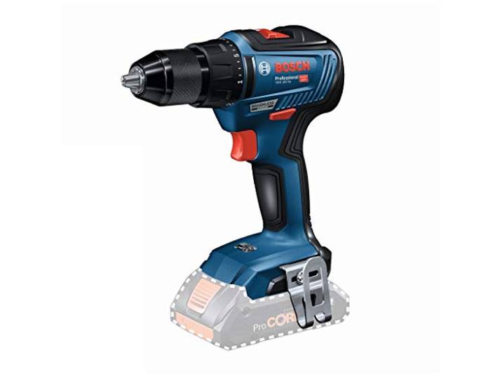 Bosch PRO Perceuse-visseuse sans fil GSR 18V-55 La puissante perceuse-visseuse 18 V Bosch d'entrée de gamme avec moteur sans charbon GSR 18V-55 solo carton