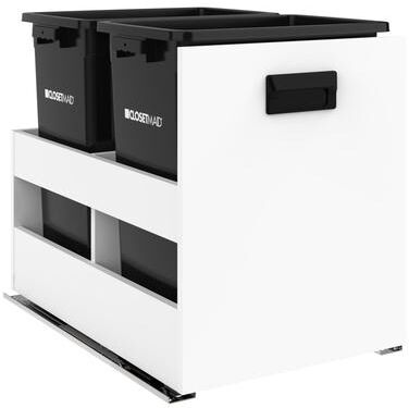 ClosetMaid Provisions Double 28.5-quart Pull-Out Under Cabinet Trash Can
