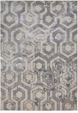 Grand Bazaar Orin Machine Made Distressed Modern Area Rug