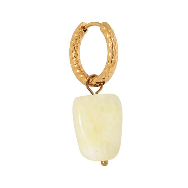 Label Kiki Butter yellow hoop