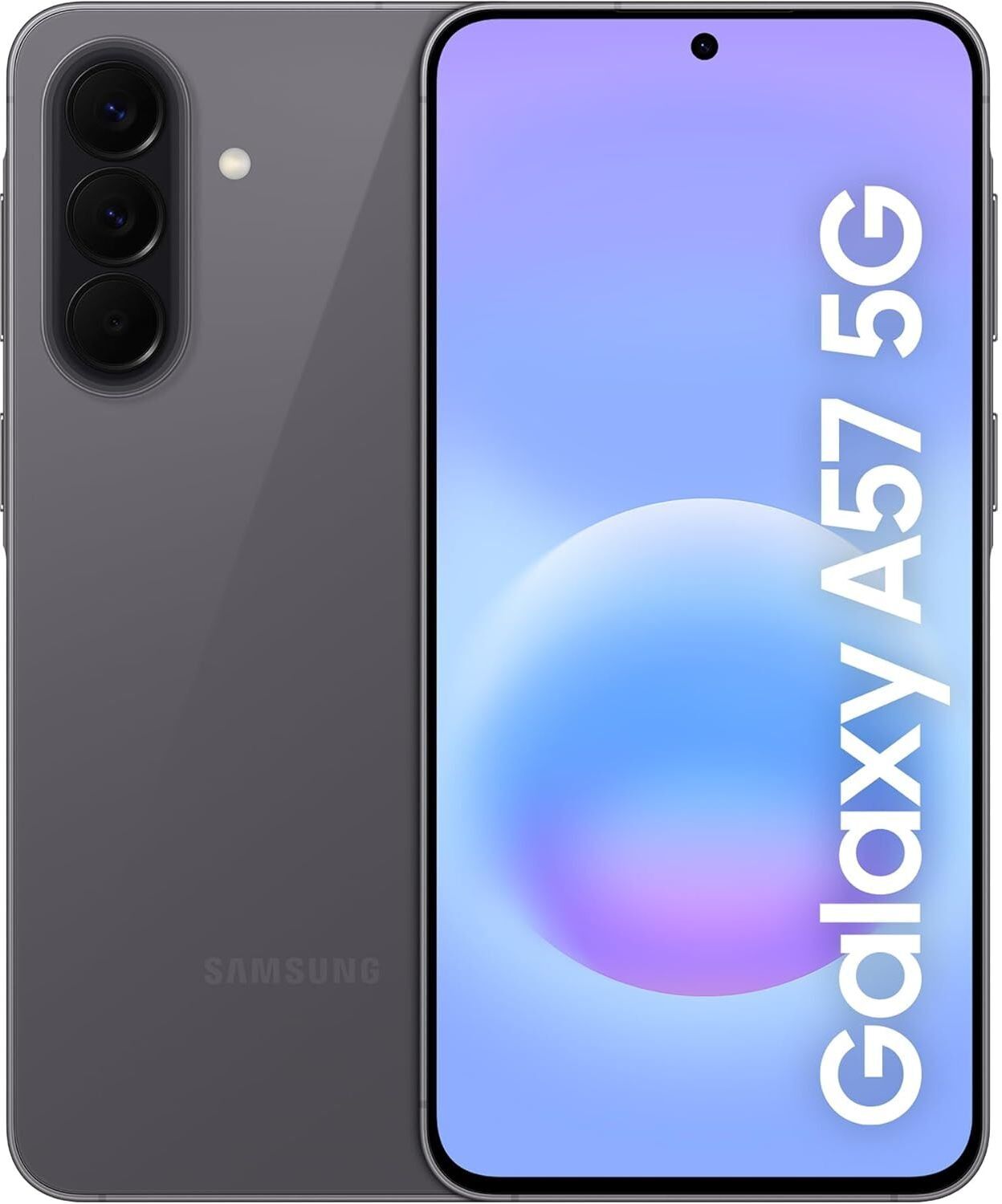 SAMSUNG Galaxy A57 5G 256GB 8GB RAM Awesome Gray Sim Free Unlocked Mobile Phone, New