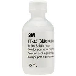 3M FT-32 Fit Test Lösung, Nachfüllflaschen a 55ml, bitter (Pack=6Stück)