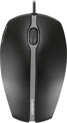 CHERRY Gentix Silent Maus USB Schwarz 3 Tasten 1000 dpi