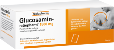 ratiopharm GmbH GLUCOSAMIN-RATIOPHARM 1500 mg Plv.z.H.e.L.z.Einn. 30 St 06718661