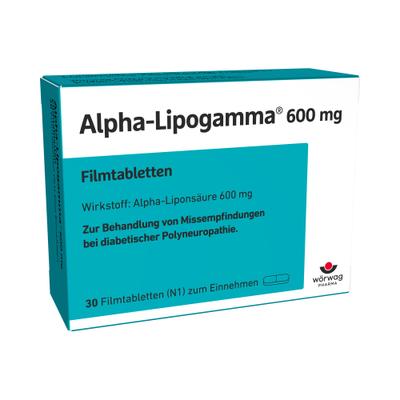 Alpha-Lipogamma 600 mg Filmtabletten 30 St