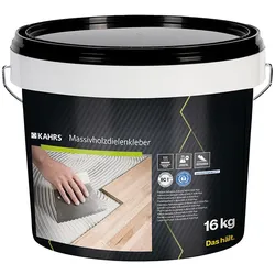 KAHRS Massivholzdielenkleber, hart-elastisch Inhalt: 16 kg, Verbrauch: ca. 1200 g/m2
