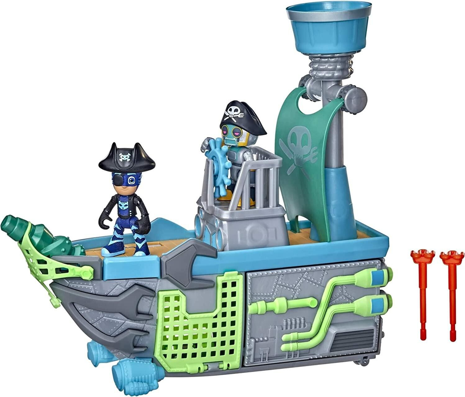 Hasbro PJ Masks Piraten Luchtschip Meerkleurig