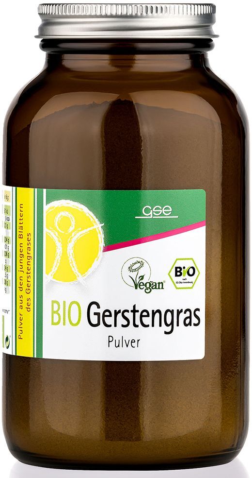 GSE Gerstengras kontrolliert biologisch Pulver 120 g