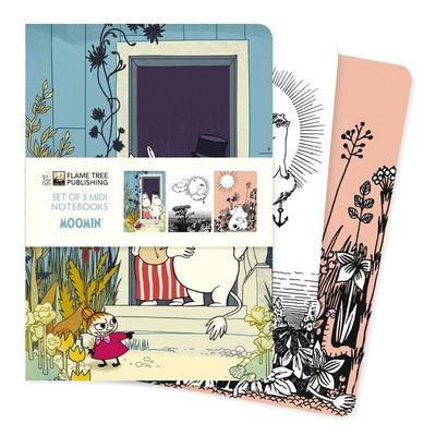 Dreier Set Mittelformat-Notizbücher: Tove Jansson, Die Mumins