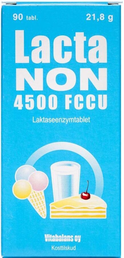 Lacta NON tabletter Kosttilskud 90 stk
