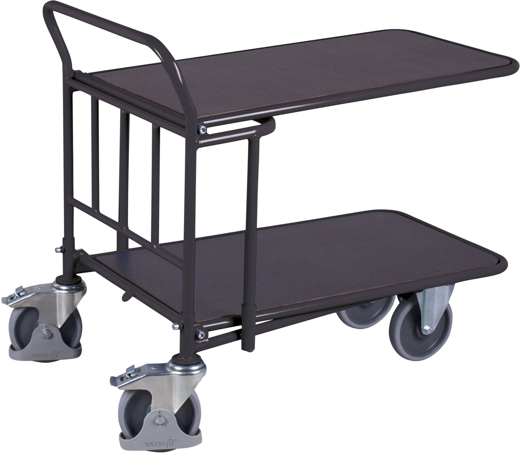 Variofit Wagen 2 Ladeflächen Siebdruckplatte RAL 7016 (sw-600.112/AG)
