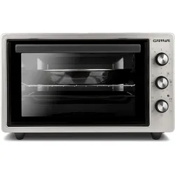 G3 Ferrari G10152 Backofen 37 L 1500 W Schwarz, Edelstahl, Kleinbackofen, Silber, Schwarz